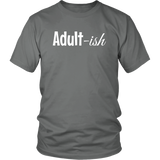 ADULT-ish funny Short Sleeve Unisex T-Shirt - J & S Graphics