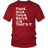 Greatest 4 Horsemen Name List T-Shirts - J & S Graphics