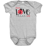 Little Love Bug One Piece Snap Baby's Bodysuit Ladybug