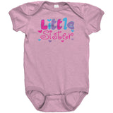 Little Sister One Piece Snap Baby's Bodysuit