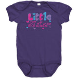Little Sister One Piece Snap Baby's Bodysuit