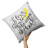 Love You to the Moon and Back Pillows and Pillow Covers