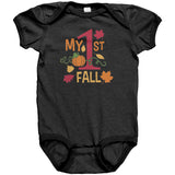 MY FIRST FALL Baby's First Snap One Piece Bodysuit