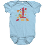 MY FIRST FALL Baby's First Snap One Piece Bodysuit