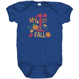 MY FIRST FALL Baby's First Snap One Piece Bodysuit