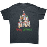 Merry CATmas Cat Christmas Tree Unisex T-Shirt