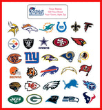 Personalized NFL Address Labels Football Return Address Labels, CHIEFS, 49ers, SUPER BOWL - J & S Graphics