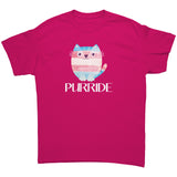 Purride Pride Trans Kitty Cat Unisex T-Shirt