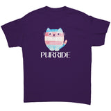 Purride Pride Trans Kitty Cat Unisex T-Shirt