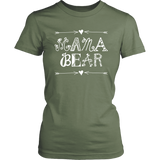 MAMA BEAR Design Women's Short Sleeve T-Shirt - J & S Graphics