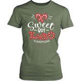 SWEET but TWISTED Candy Cane Women's T-Shirt - J & S Graphics