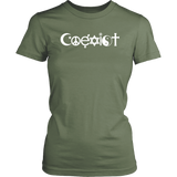 COEXIST Short Sleeve Women's T-shirt - J & S Graphics
