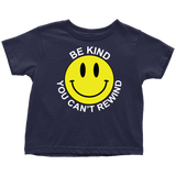 ANTI-BULLYING T-Shirt Retro BE KIND, YOU CAN'T REWIND Toddler T-Shirt, #antibullying - J & S Graphics