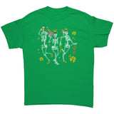 St Patrick's Day Skeleton Party Unisex T-Shirt