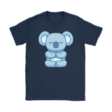 Meditating KOALA Short Sleeve T-Shirt, Men's and Women's