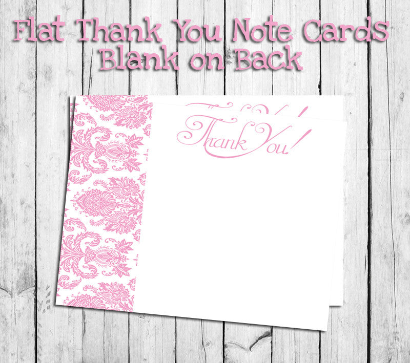 Damask Note Cards