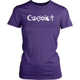 COEXIST Short Sleeve Women's T-shirt - J & S Graphics