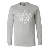 MAMA BEAR Long Sleeve T-Shirt, Canvas Brand - J & S Graphics