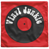 VINYL JUNKIE Pillows and Pillow Covers
