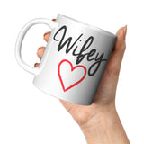 Wifey 11oz White Ceramic Coffee Mug