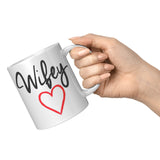 Wifey 11oz White Ceramic Coffee Mug