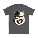 Day and Night Hugging CATS Women's T-Shirt