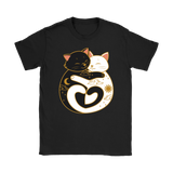 Day and Night Hugging CATS Women's T-Shirt