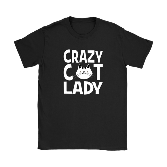 Crazy Cat Lady Women's T-Shirt - J & S Graphics