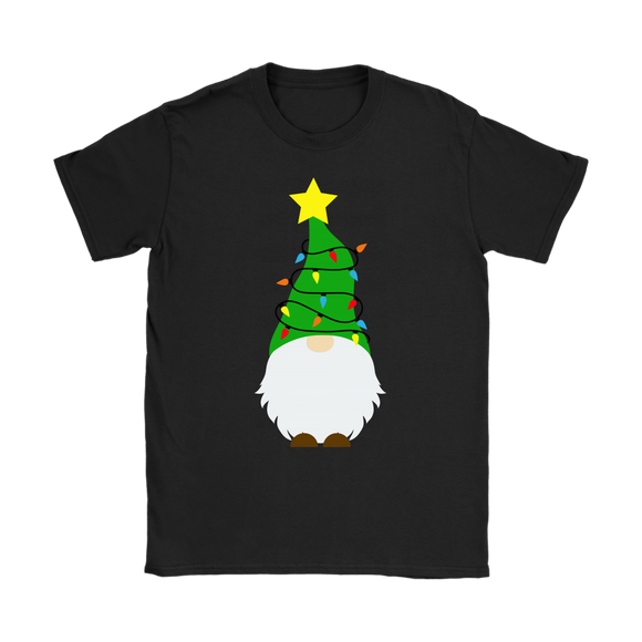 CHRISTMAS TREE GNOME Women's T-Shirt