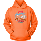 WINTER; Blankets, Snowflakes. Hot Chocolate, Fireplace, Snuggles Unisex HOODIE