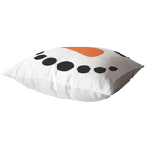 SNOWMAN Face PILLOWS and PILLOW COVERS - J & S Graphics