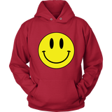 BIG SMILEY FACE EMOJI Unisex HOODIE - J & S Graphics