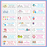 BIRDS Return Address, Personalized, You Choose - J & S Graphics