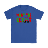 WHAT the ELF? Funny Christmas Holiday Women's T-Shirt