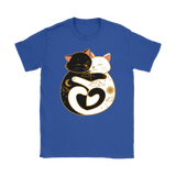 Day and Night Hugging CATS Women's T-Shirt