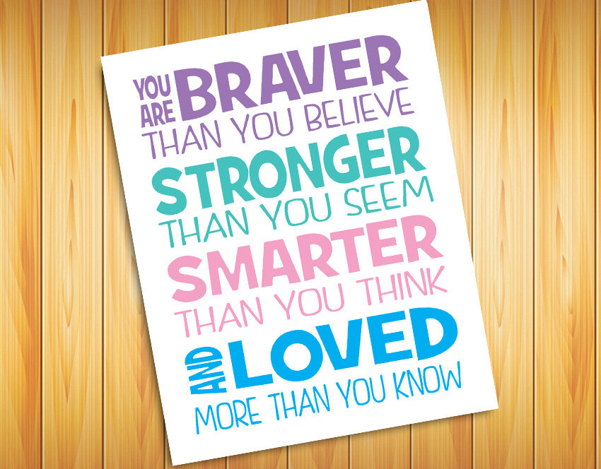 Wall Art Print | You are stronger than you know | Europosters