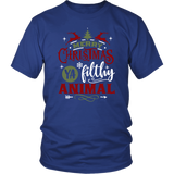 MERRY CHRISTMAS, Ya Filthy Animal Unisex T-Shirt - J & S Graphics