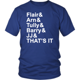Greatest 4 Horsemen Name List T-Shirts - J & S Graphics