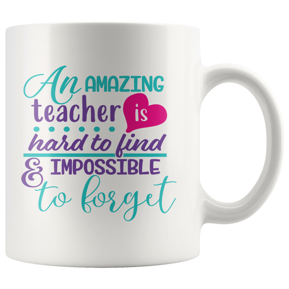 An Amazing Teacher Coffee Mug, 11oz or 15 oz - J & S Graphics