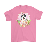 SIBERIAN HUSKY Unisex T-Shirt, Love Huskies