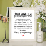 PERFECT by ED SHEERAN Instant Download Lyric Quote Digital Design Typography Wall Decor - J & S Graphics