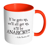 BREAKFAST CLUB ANARCHY Quote Color Accent Coffee Mug - J & S Graphics