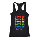 LOVE is LOVE T-Shirts, Tanks & Hoodies