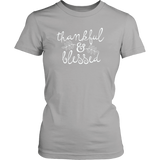 THANKFUL & BLESSED Women's T-Shirt - J & S Graphics