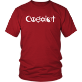 COEXIST Unisex T-Shirt - J & S Graphics