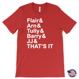 Greatest 4 Horsemen Name List T-Shirts - J & S Graphics