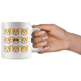 CORGI Emojis Emoticons CORGI 11oz or 15oz COFFEE MUG