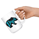 MAMA BEAR and PAPA BEAR 15 oz COFFEE MUG Set