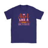 Aunt, Like a Mother, Only Cooler Short Sleeve Women's T-Shirt