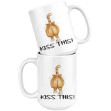 KISS THIS! Kitty Cat Butt 11 oz or 15 oz COFFEE MUG